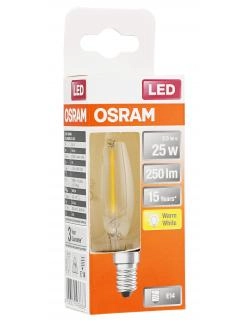 Osram LED Star Classic B 25 2,5W E14 warmweiß