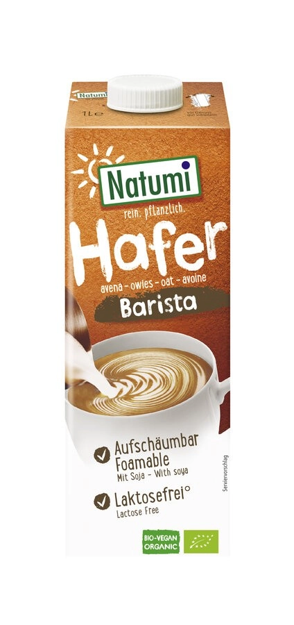 Natumi Hafer Barista, 1 ltr Packung