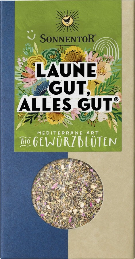 Sonnentor Laune gut, alles gut - Gewürz-Blüten-Zub