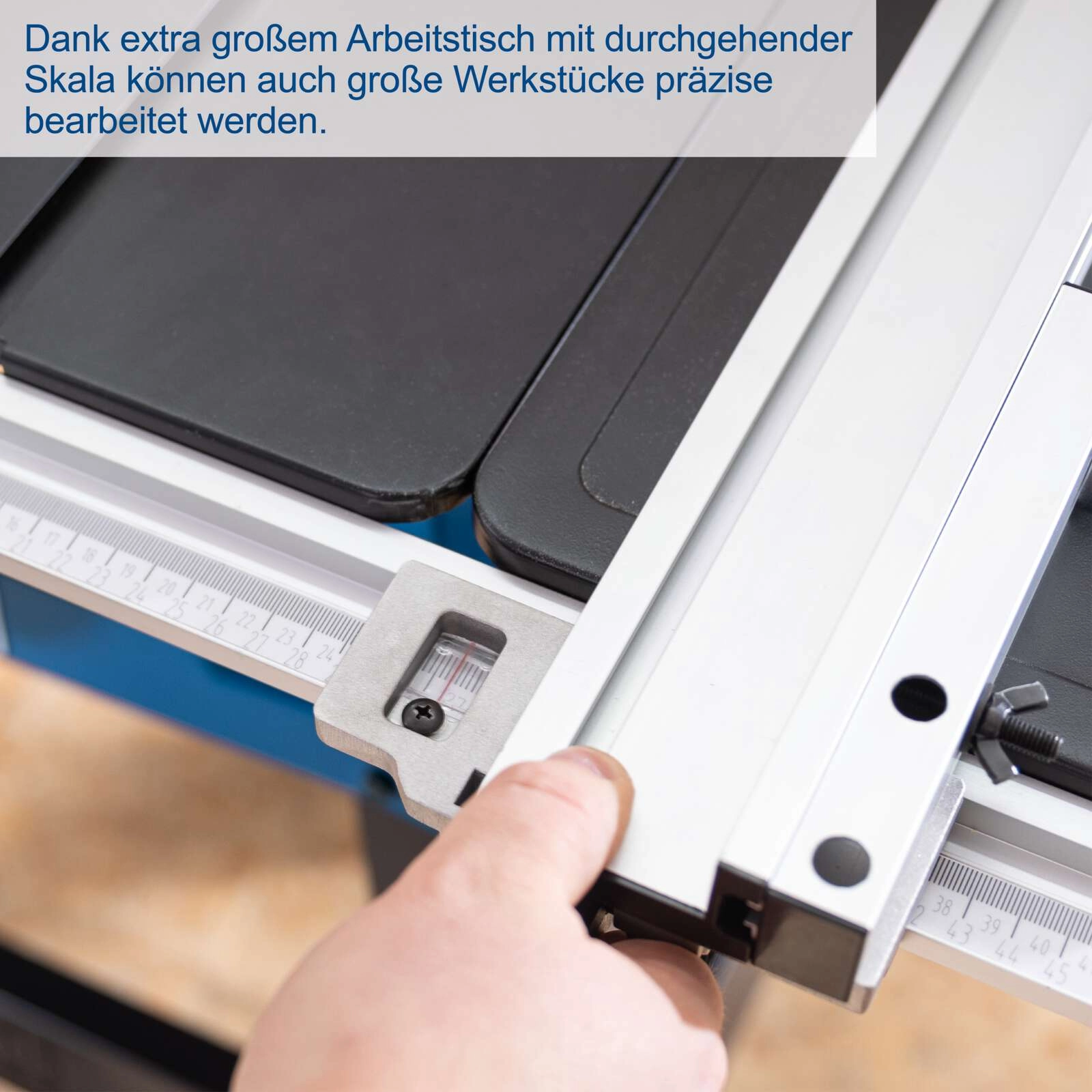 Tischkreissäge HS254 Scheppach - 85mm Schnitthöhe | 2200W | mit Softstart | inkl. Tischverbreiterung