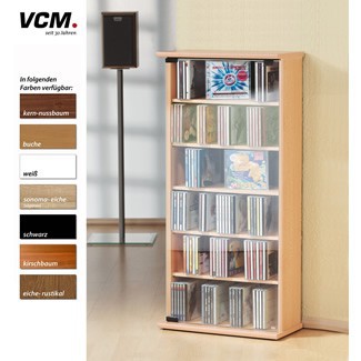 CD/DVD Regal Vetro, Buche