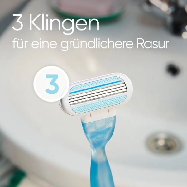 Gillette Venus Smooth Rasierer mit 2 Klingen