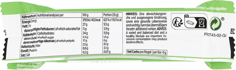 Ahead Low Sugar Bar Hazelnut Cacao