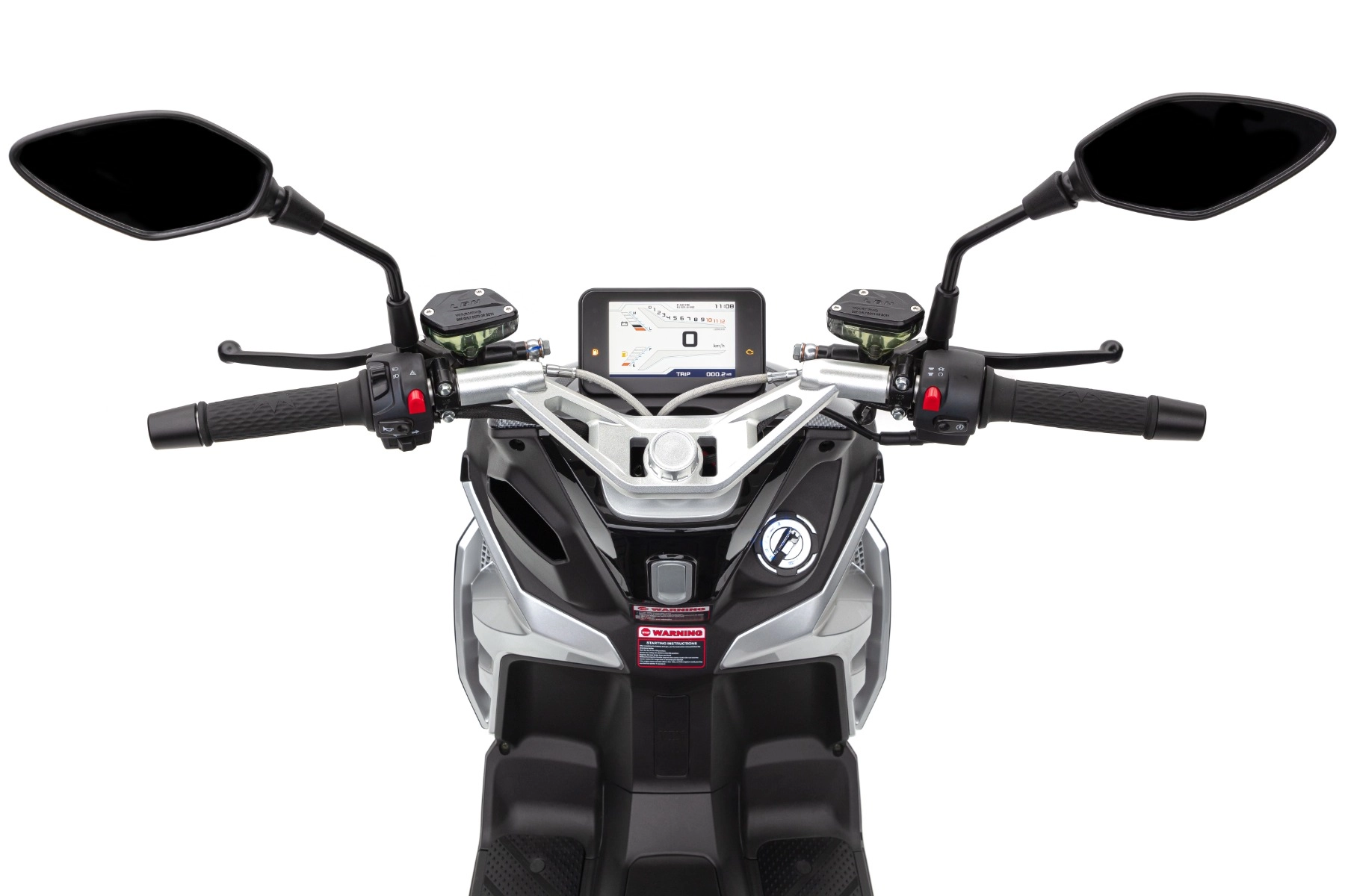 Nova Motors R9 schwarz 45 km/h Sport mit GIVI Topcase