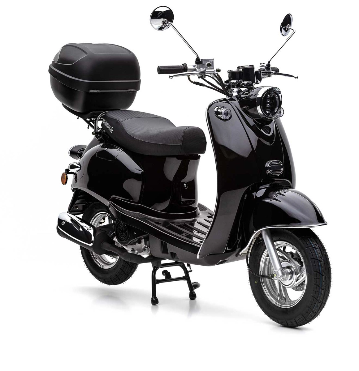 Nova Motors Retro Star 50 schwarz 45km/h mit Topcase