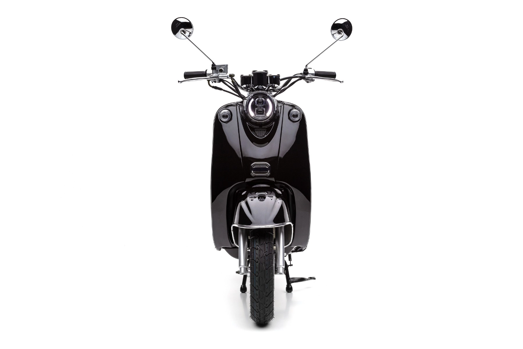 Nova Motors Retro Star 50 schwarz 45km/h mit Topcase