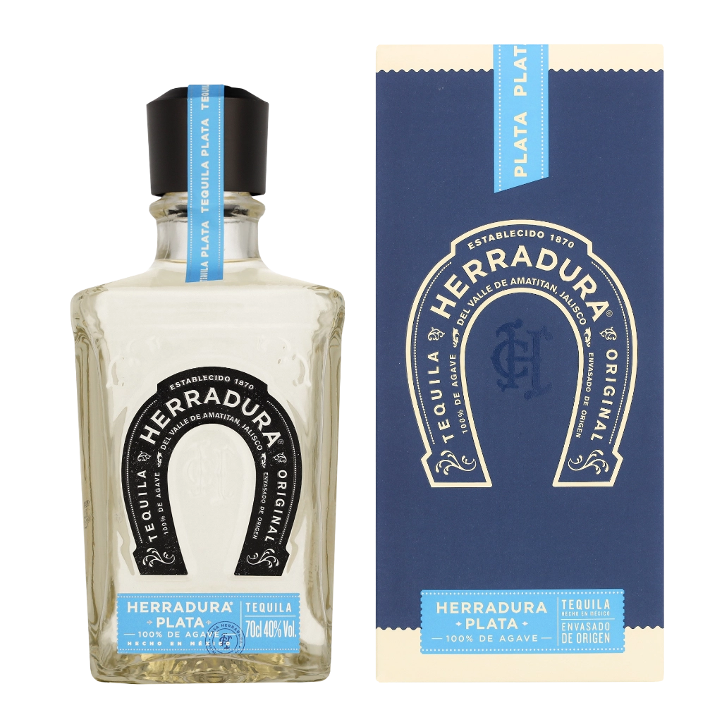 Herradura Plata 70cl White Tequila Geschenkverpackung