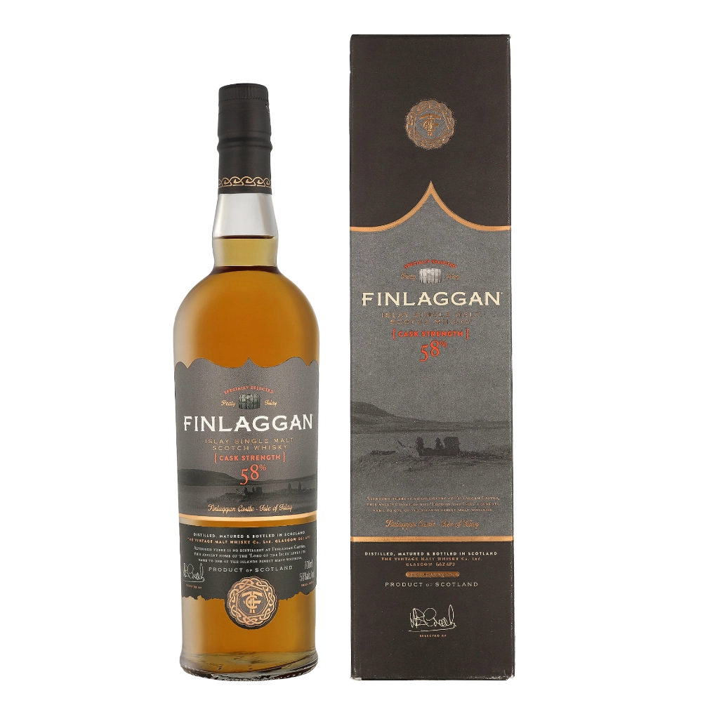 Finlaggan Cask Strength 70cl Whisky Geschenkverpackung