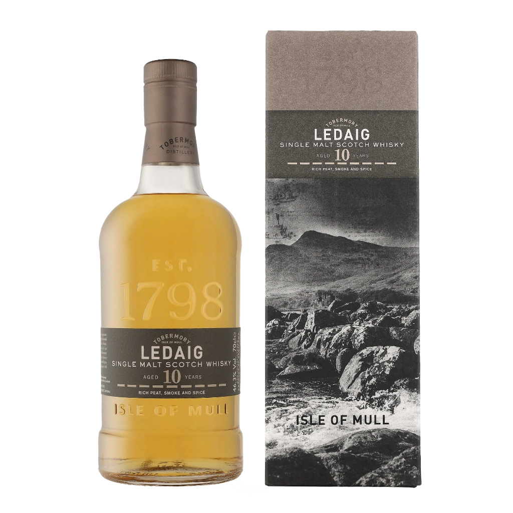 Ledaig 10 Years 70cl Whisky Geschenkverpackung