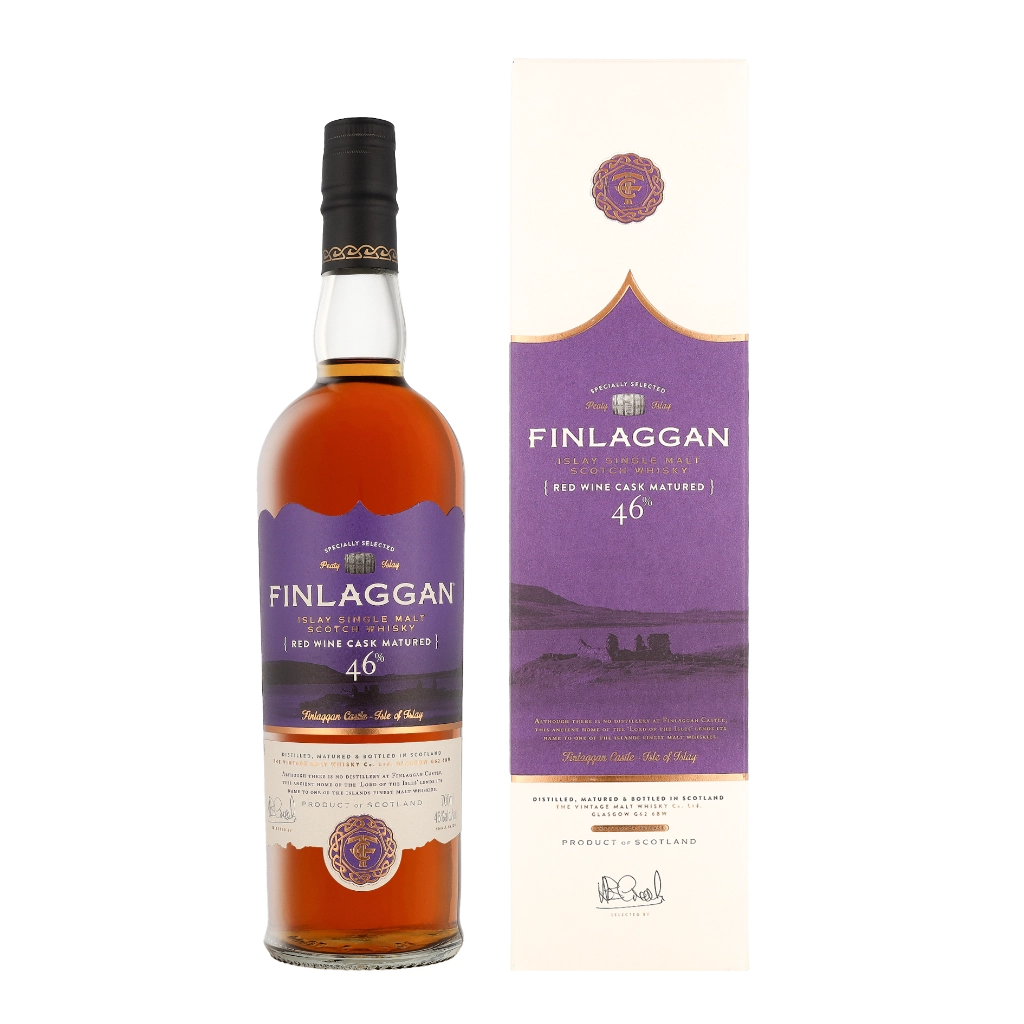 Finlaggan Red Wine Cask Matured 70cl Whisky Geschenkverpackung