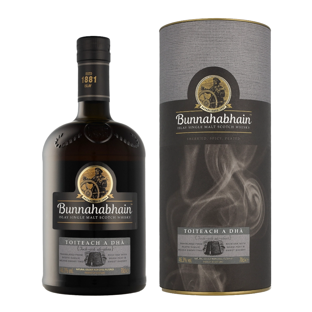 Bunnahabhain Toiteach a Dha 70cl Whisky Geschenkverpackung