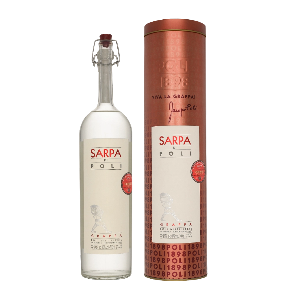 Poli Sarpa 70cl Brandy Geschenkverpackung
