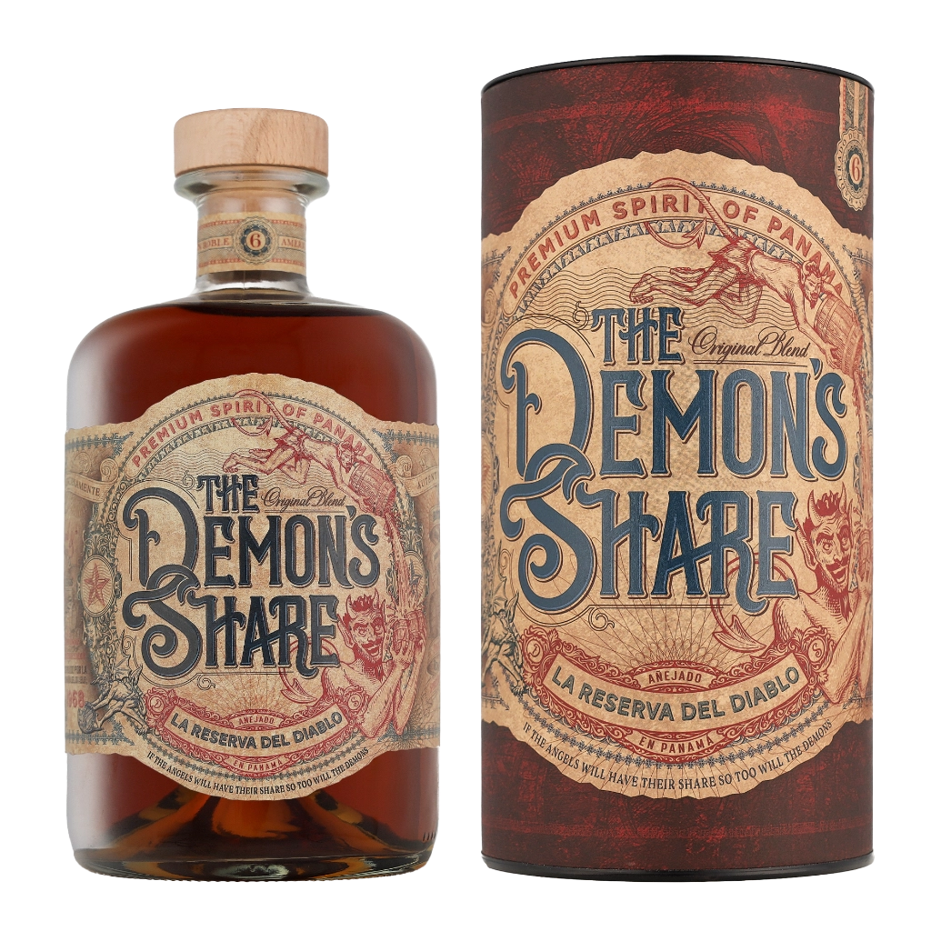 The Demon's Share 6 Years 70cl Rum Geschenkverpackung