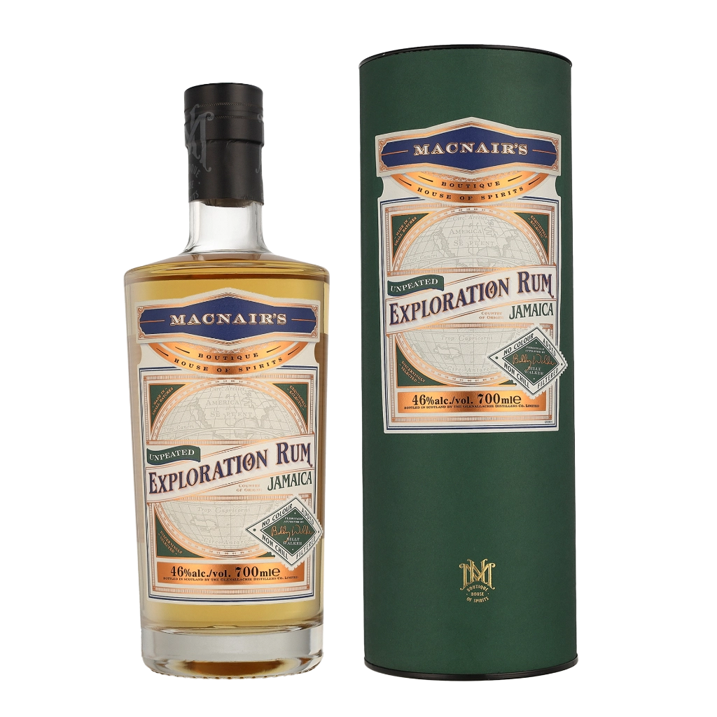 Macnair's Unpeated 70cl Rum Geschenkverpackung