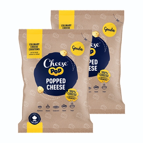 Cheesepop - Gepuffter Gouda Käse - 2x 500g