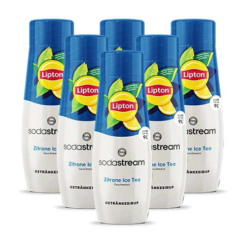 SodaStream - Lipton Ice Tea Zitrone Sirup - 6x 440ml
