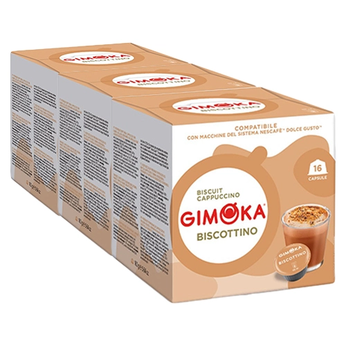 Gimoka - Biscottino - 3x 16 Kapseln