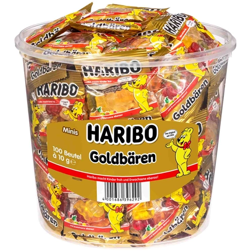 Haribo - Goldbären - 100 Minibeutel