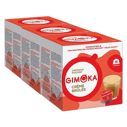 Gimoka - Creme Brulee - 3x 16 Kapseln