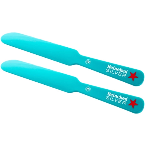 Heineken - Bierklinge Silver - 2 Stück
