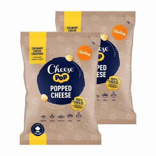Cheesepop - Gepuffter Cheddar Käse - 2x 500g