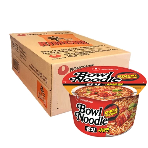 Nongshim - Instant Bowl Nudeln Shin Kimchi - 12 Stück