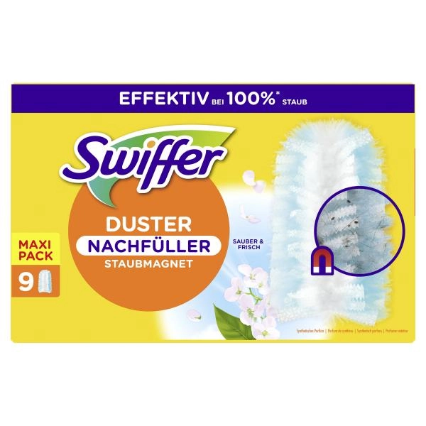 Swiffer Duster Staubmagnet Nachfüllpack 9er mit Duft