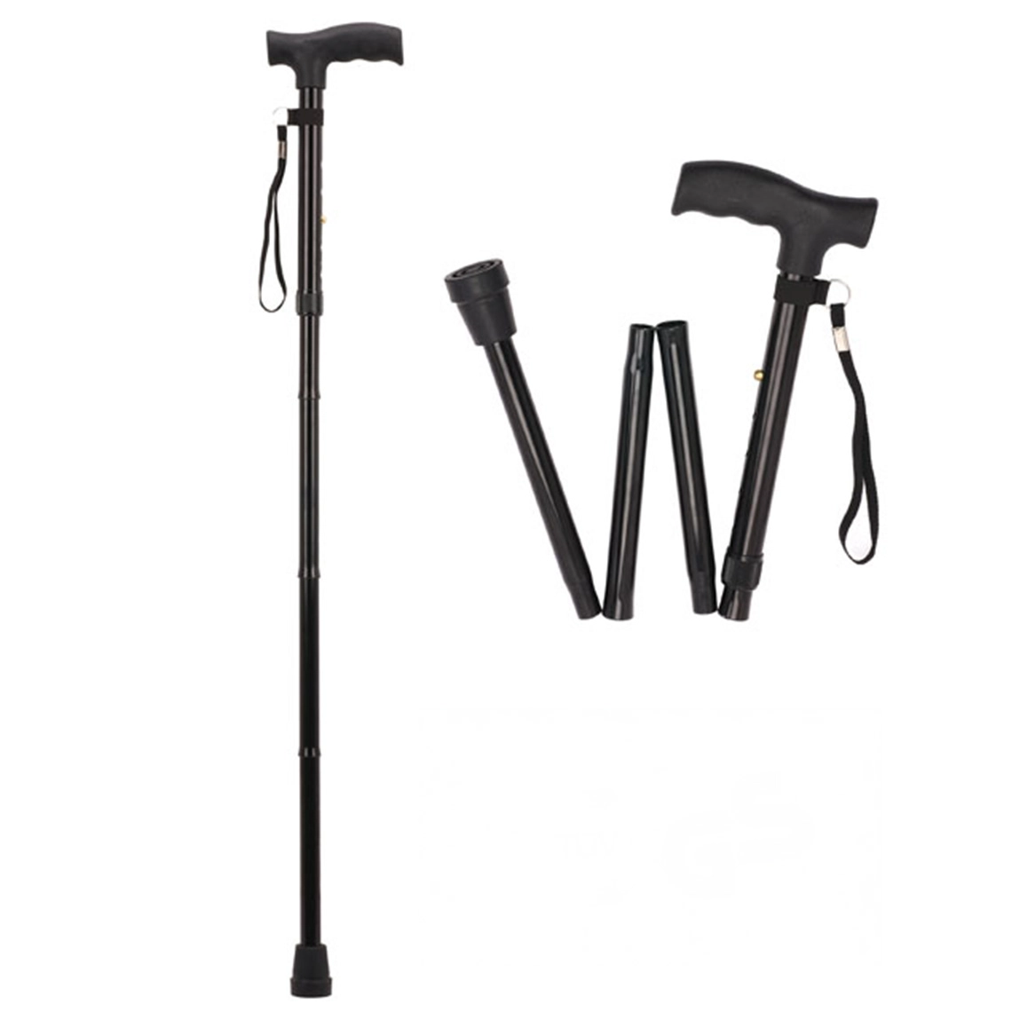 Faltbarer Gehstock