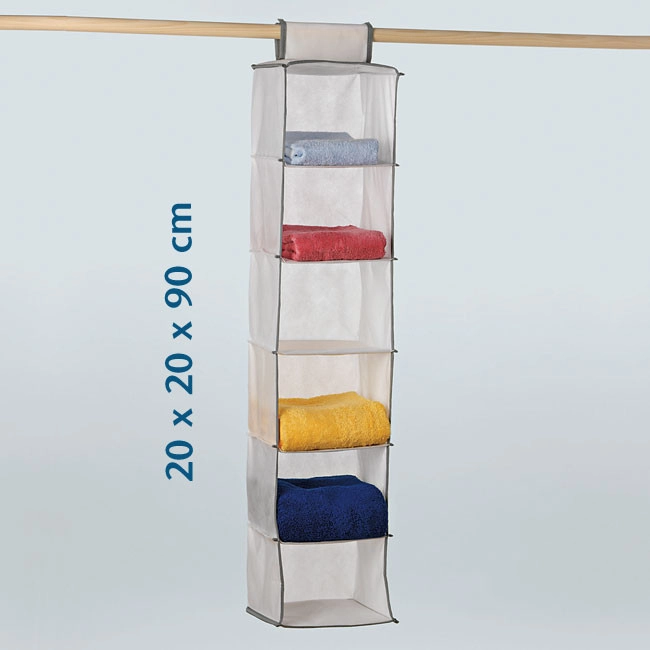 Hängeregal mit 6 Fächern