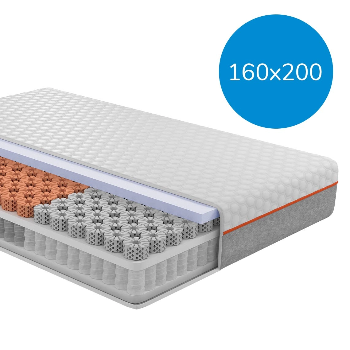 OCTAsleep Smart Hybrid Matratze 160x200cm