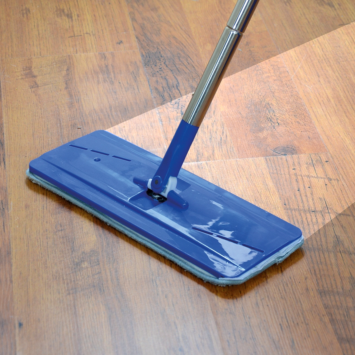 Livington Touchless Mop Bodenwischer mit Auswringfunktion inkl. Mikrofaser-Pad