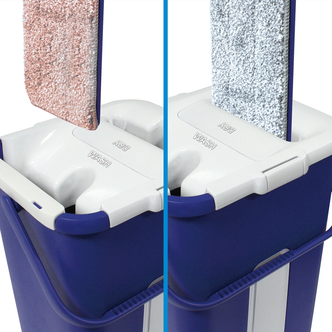 Livington Touchless Mop Bodenwischer mit Auswringfunktion inkl. Mikrofaser-Pad