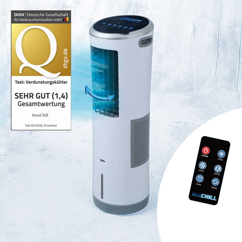Livington InstaChill Luftkühler inkl. Fernbedienung