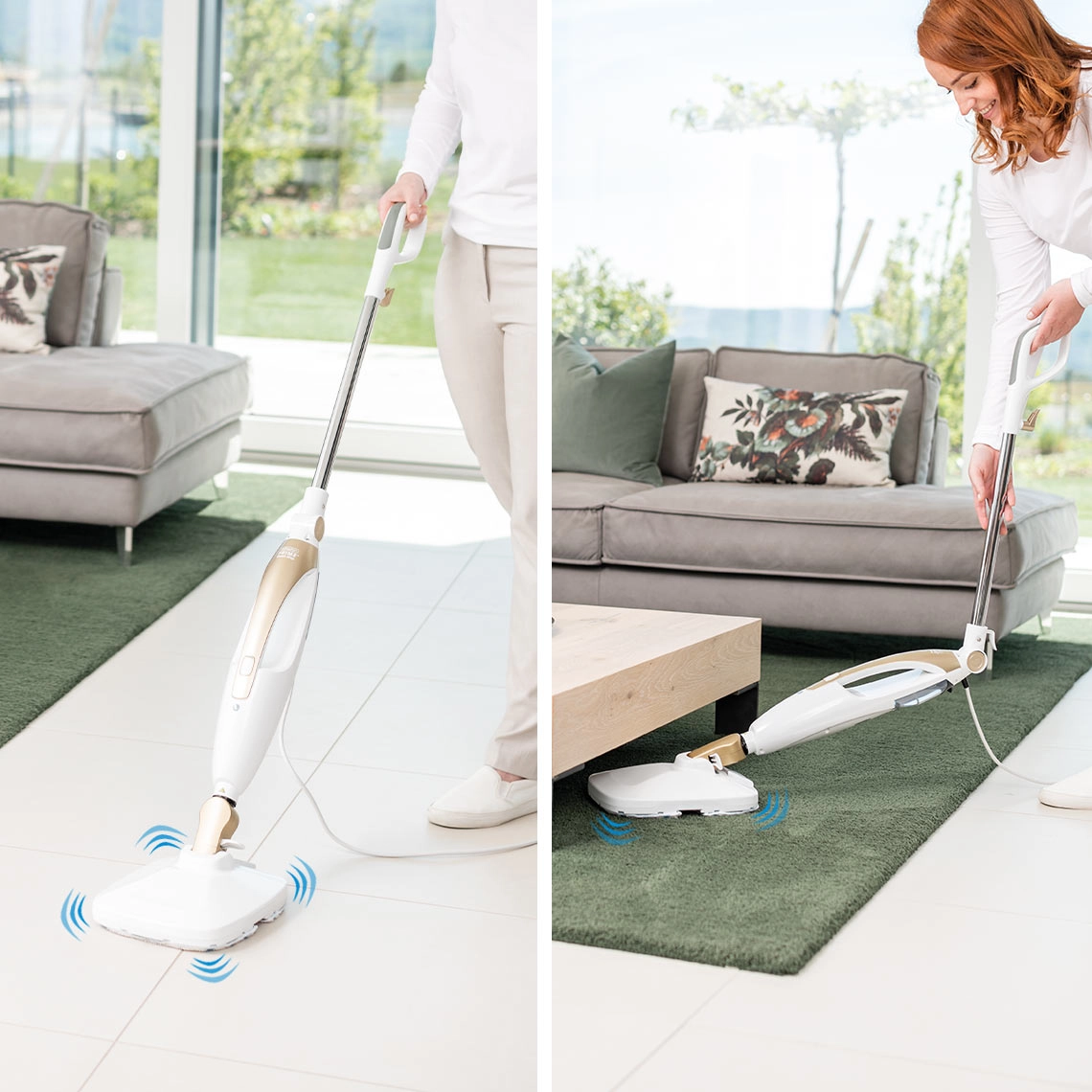 Livington Prime Steam Scrubber Dampfreiniger inkl. Zubehör GRATIS