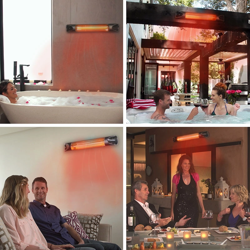 Livington Instant Heater Infrarot Heizstrahler inkl. Fernbedienung GRATIS