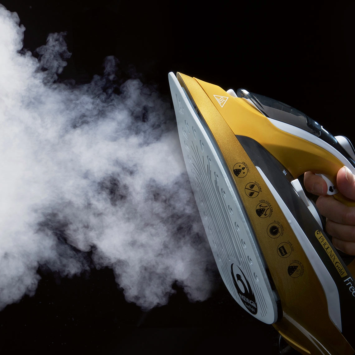 Phoenix Free Flight 2in1 kabelloses Bügeleisen & Dampfglätter