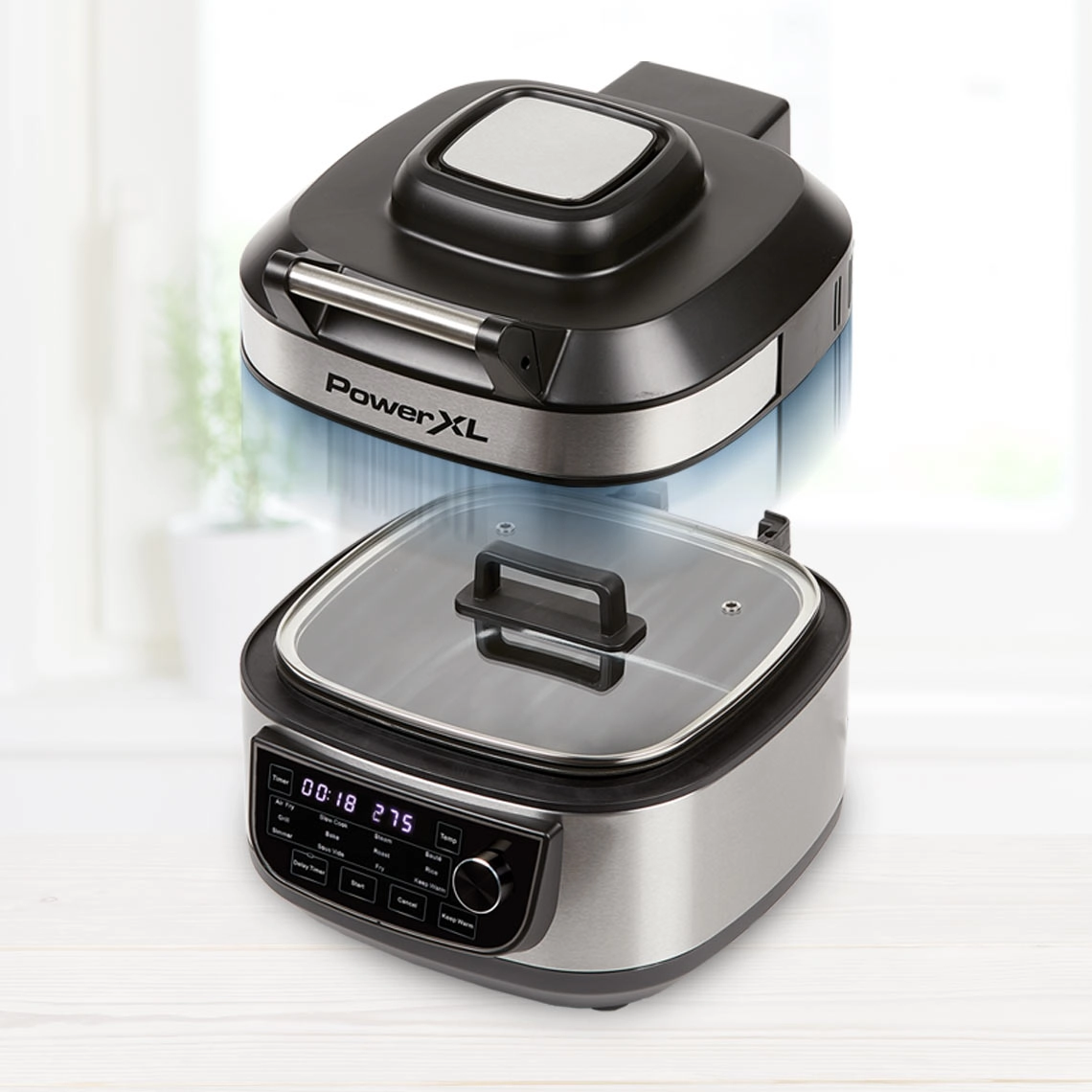 PowerXL MultiCooker 12in1 Multikocher inkl. Zubehör GRATIS