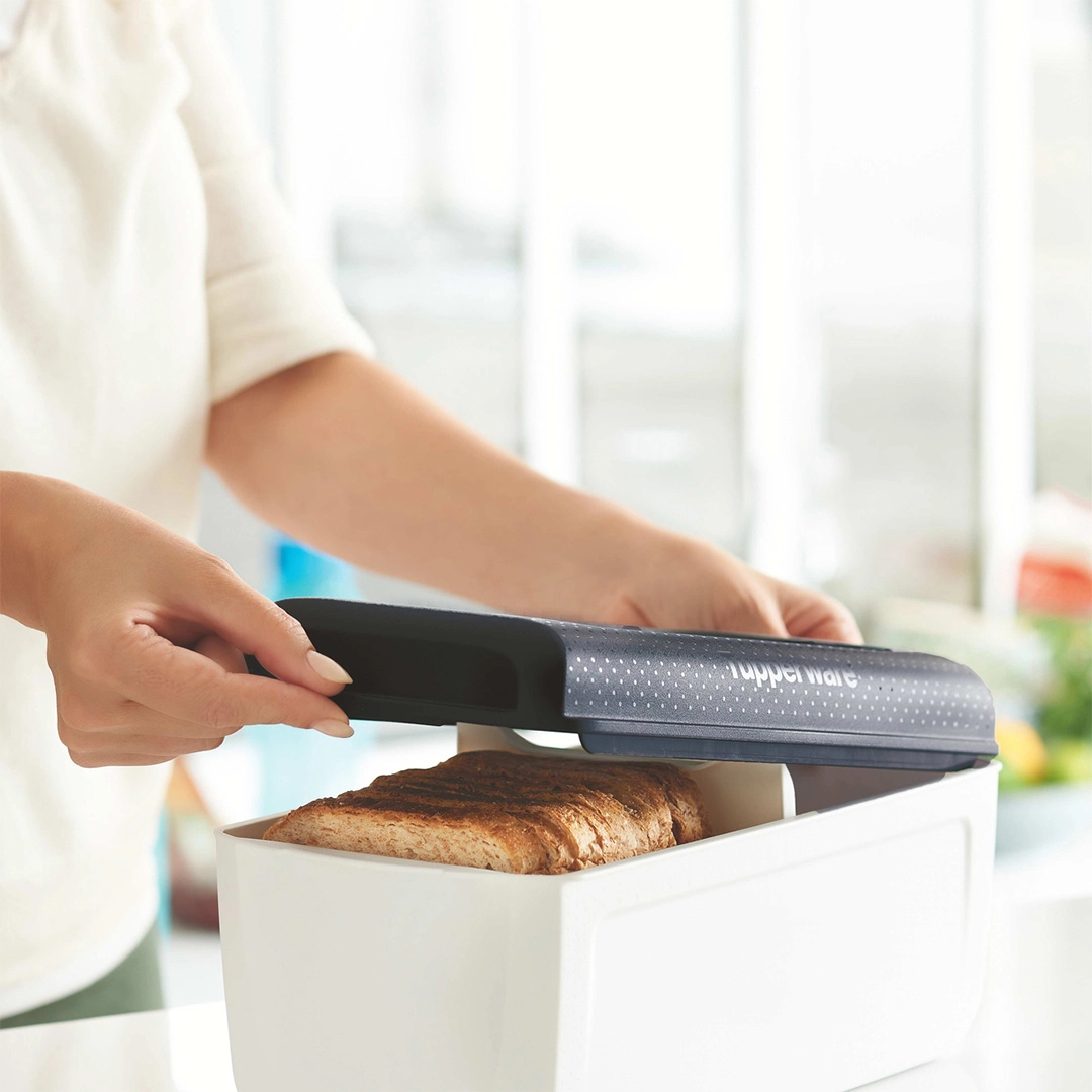 Tupperware BreadSmart Brotkasten inkl. praktischem Box-Trenner GRATIS