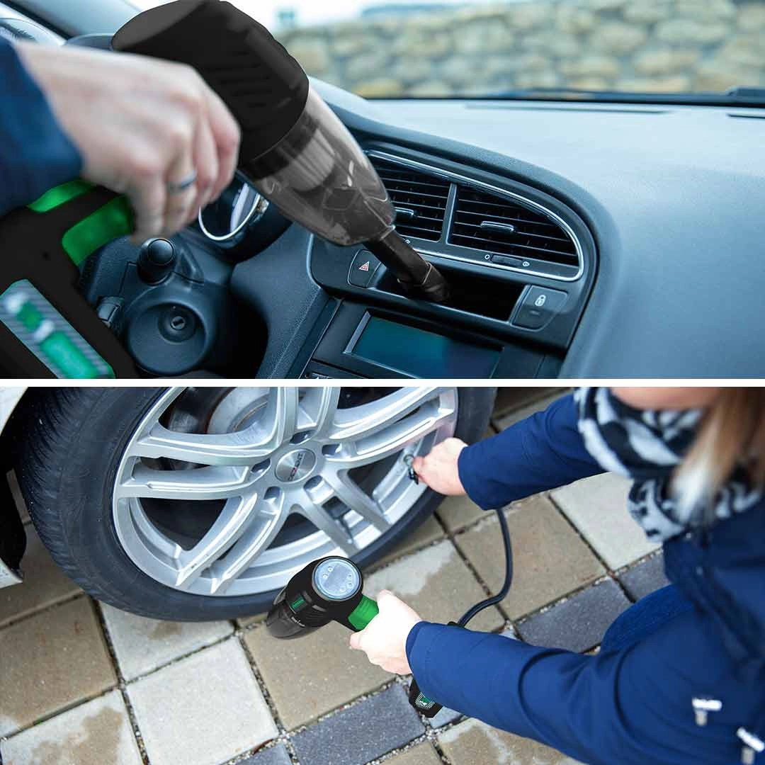 Hammersmith AirStorm Akku Handstaubsauger & Luftkompressor inkl. Zubehör GRATIS