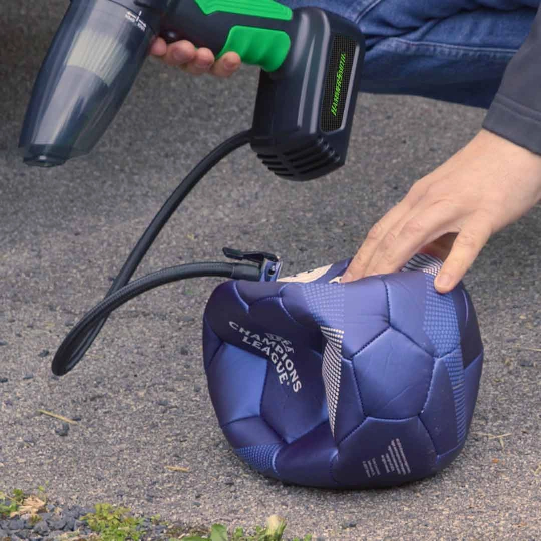 Hammersmith AirStorm Akku Handstaubsauger & Luftkompressor inkl. Zubehör GRATIS