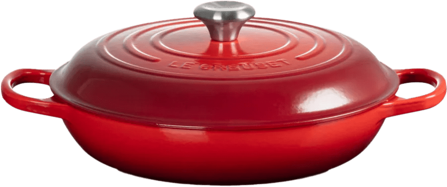 Le Creuset Gourmet-Profitopf Signature Gusseisen Kirschrot 30cm