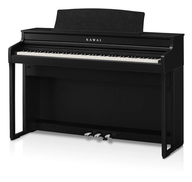 KAWAI CA-401B Digitalpiano schwarz matt- neue Grand Feel Compact Mechanik