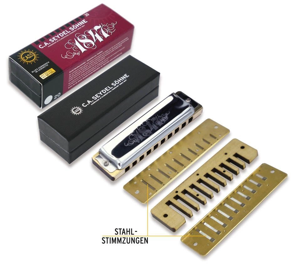 Seydel "1847" Classic B Mundharmonika