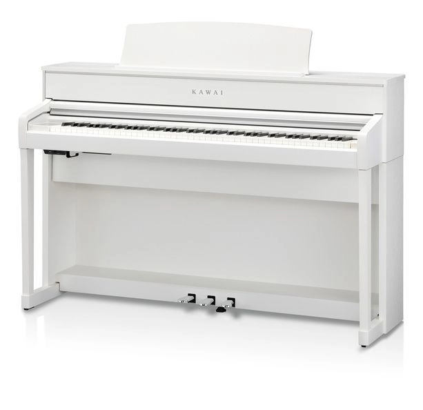 KAWAI CA-701W Digitalpiano weiß matt, neue Grand Feel III Mechanik, CA701-W