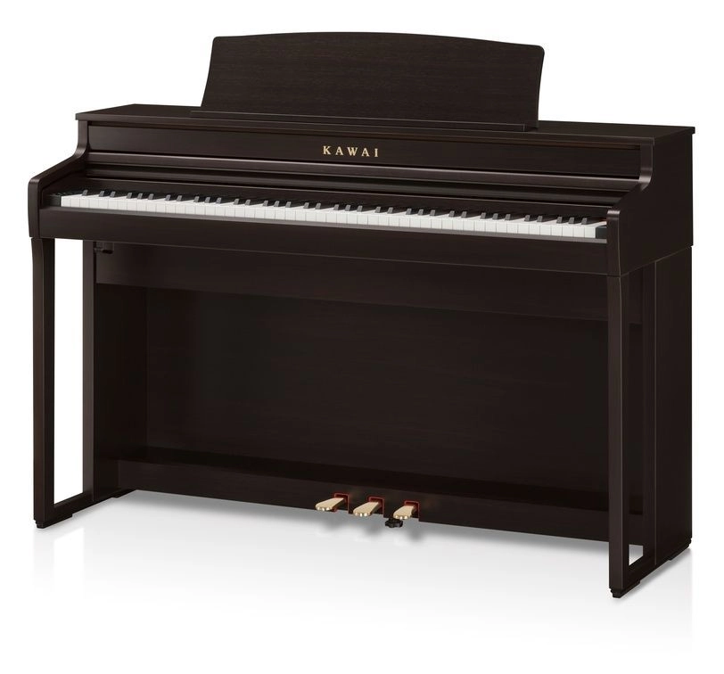 KAWAI CA-401R Digitalpiano Rosenholz- neue Grand Feel Compact Mechanik