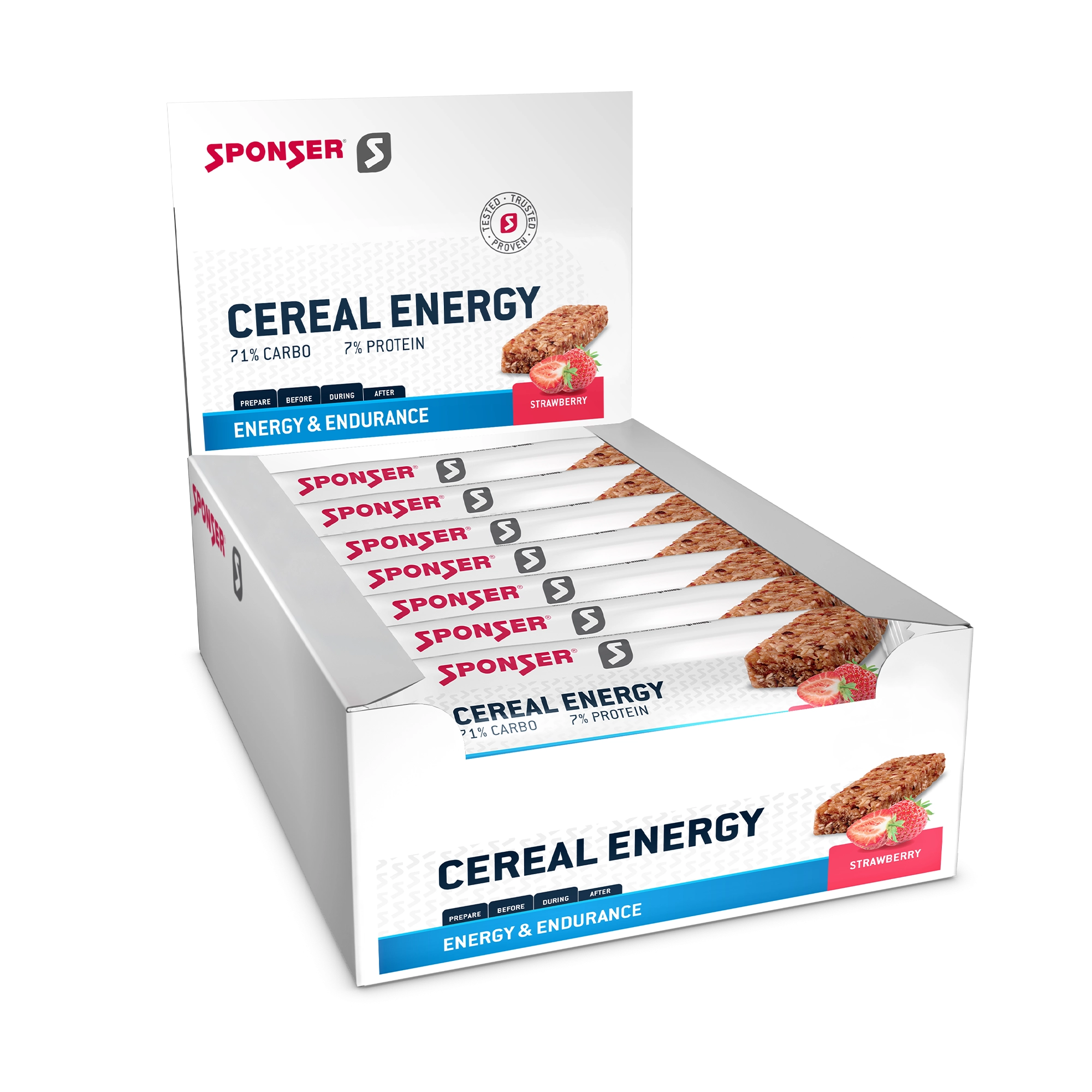 CEREAL ENERGY BAR STRAWBERRY