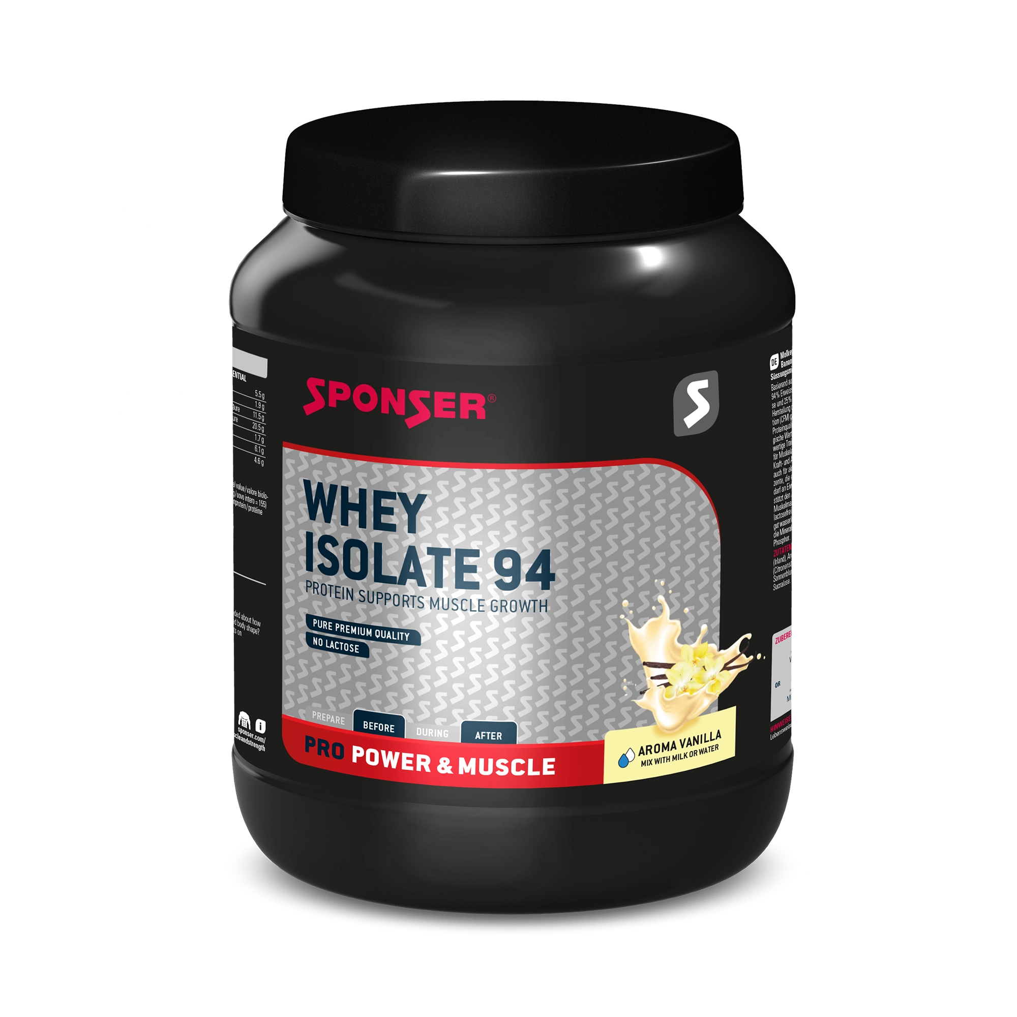 WHEY ISOLATE 94 VANILLA