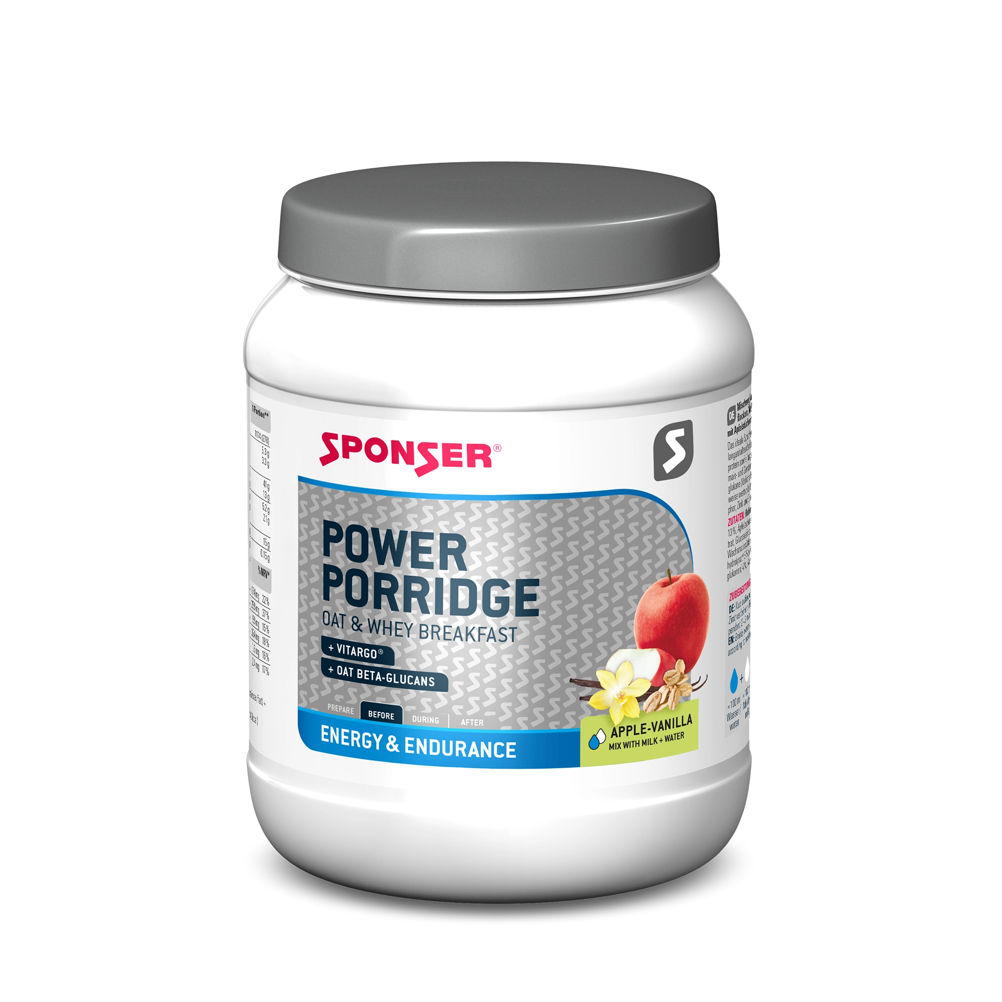 POWER PORRIDGE APPLE-VANILLA