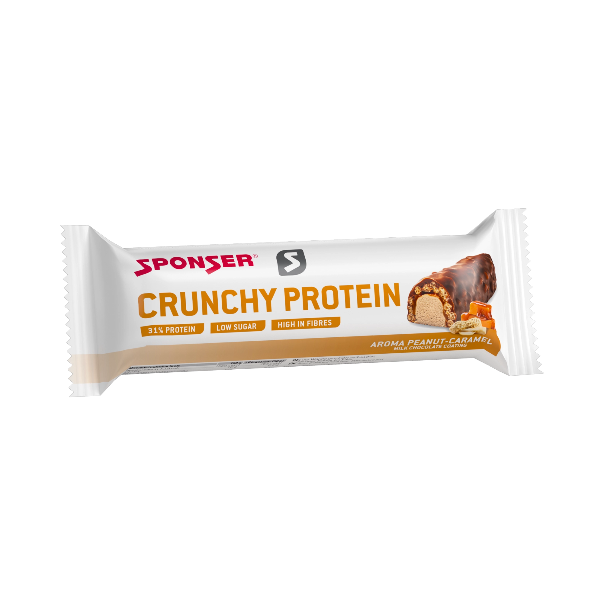 CRUNCHY PROTEIN PEANUT-CARAMEL