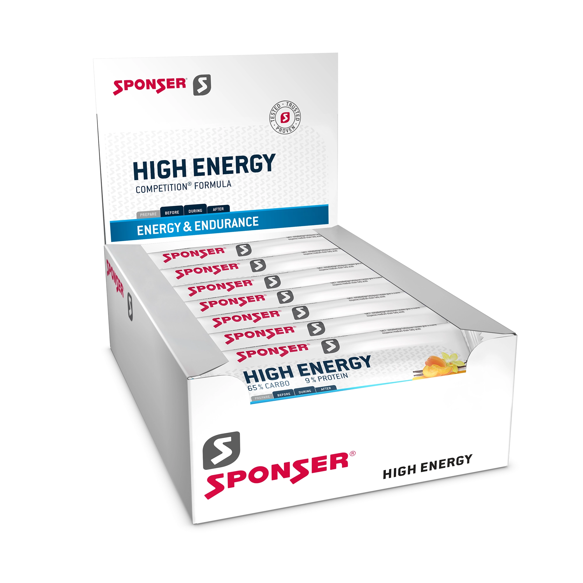 HIGH ENERGY BAR APRICOT-VANILLA